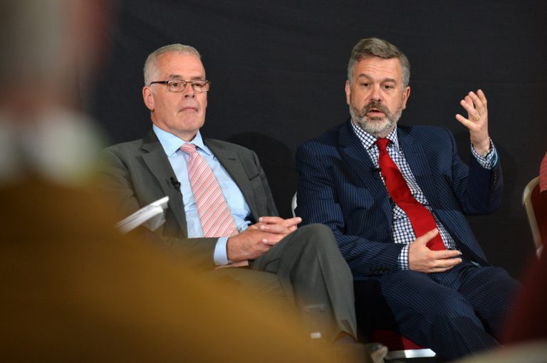 Peter Horrocks SEMLEP and James Rolfe of Anglia Ruskin University Oxford Cambridge Arc Development Conference 2019