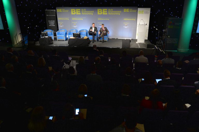 Phil and Ivan onstage at Scotland Development Conference 2019
