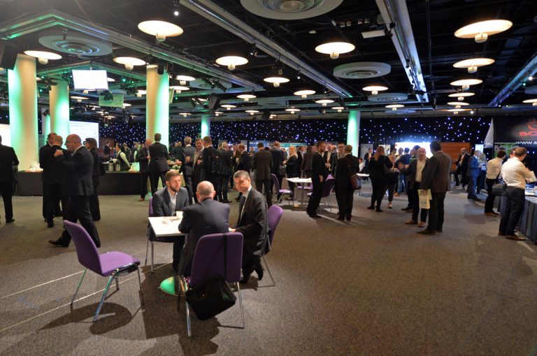 The networking area for Built Environment Networkings Scotland Development Conference 2019