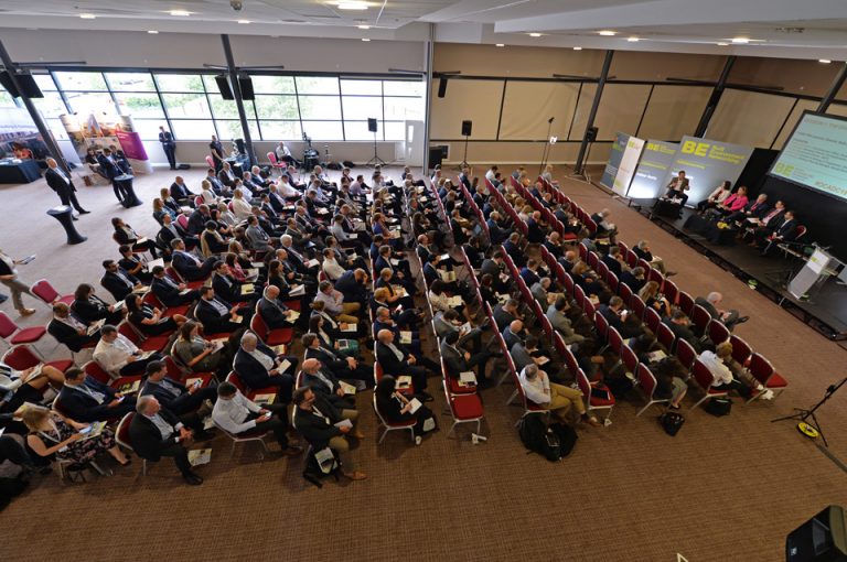 The room at Oxford Cambridge Arc Development Conference 2019