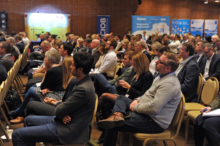 Attendee's seated and waiting for the talks to begin at High Streets Development Conference. 30.10.19