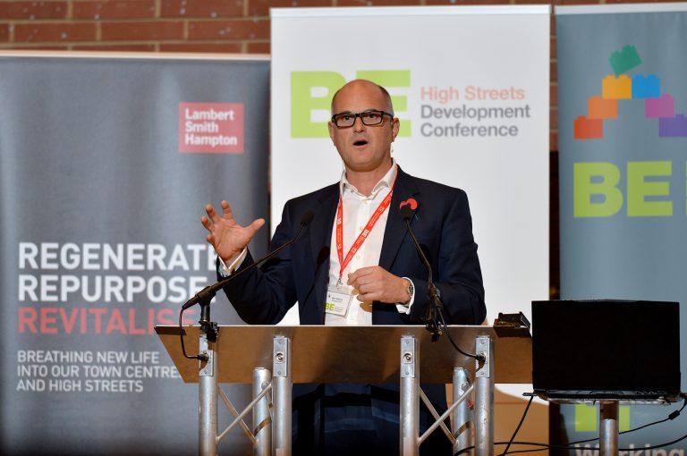 Mark Williams RivingtonHark at High Streets Development Conference. 30.10.19