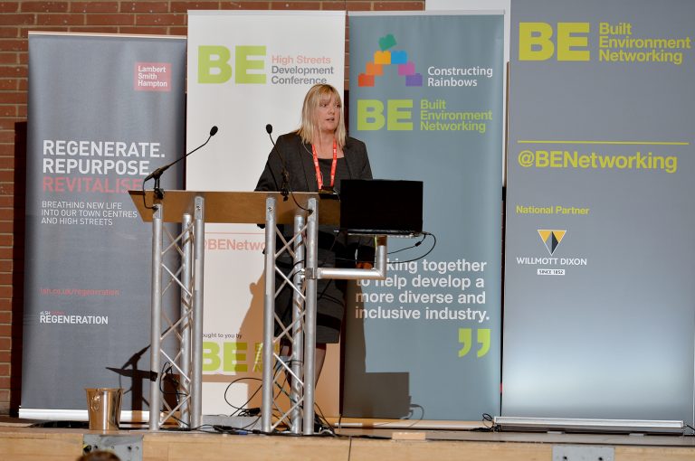 Angela Blake of Kirklees Council High Streets Development Conference. 30.10.19