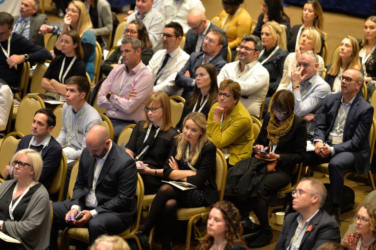 Attendee's seated and ready for the day High Streets Development Conference. 30.10.19