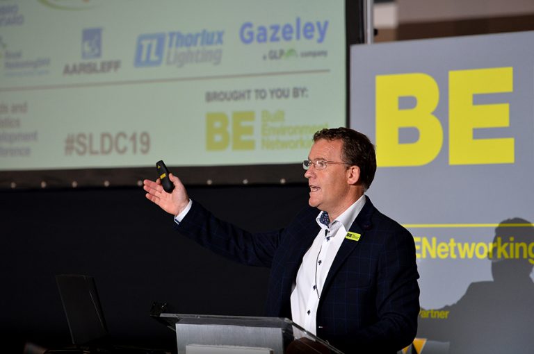 Phil Laycock At Sheds and Logistics 2019