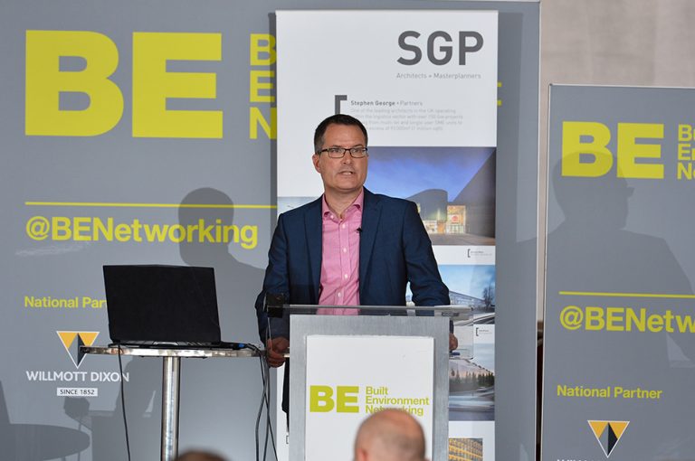 James Nicholls of SGP at Sheds and Logistics 2019