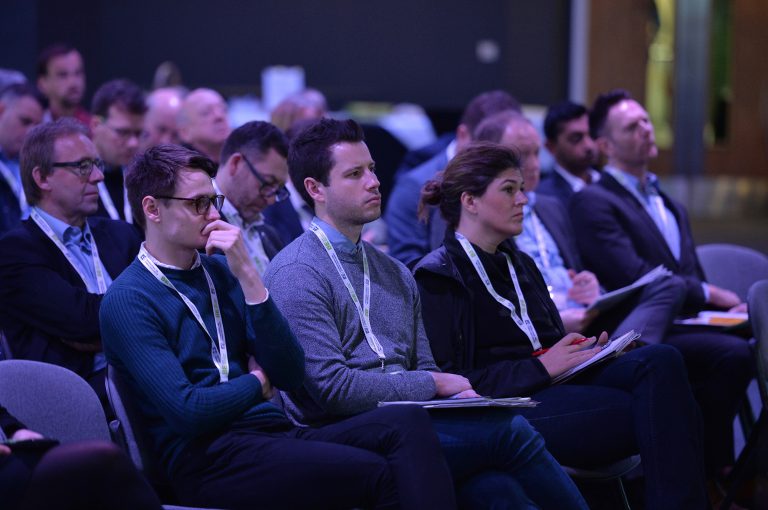 Attendee's seated ready for the conference at Sheffield