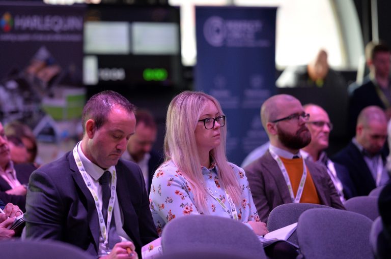 Attendee's seated for the final panel at Sheffield City Region Development Conference