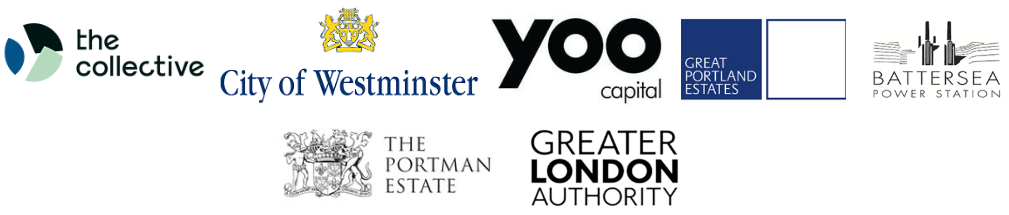 Logos London Property Club Yoo Capital Greater London Authority Westminster Portman Estate 