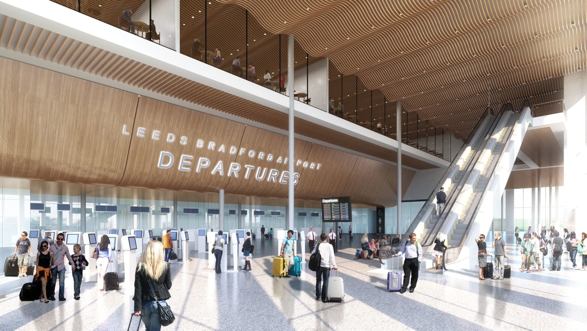 Further Images Revealed For New Leeds Bradford Airport Railway Station